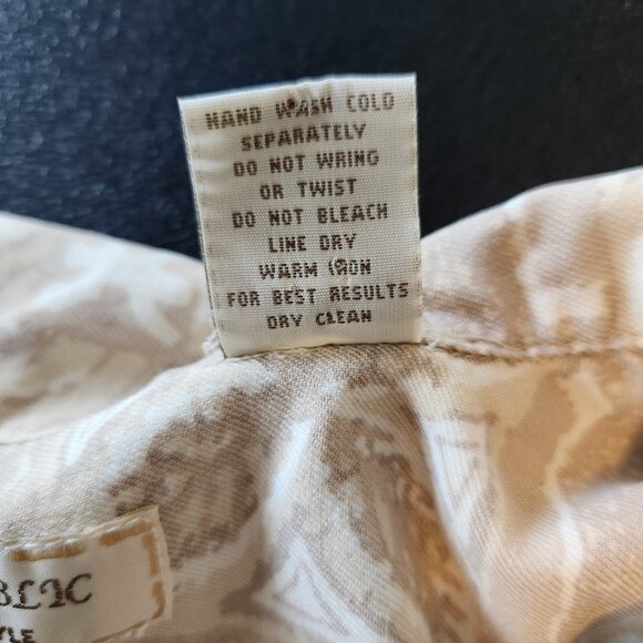 Island Republic Hawaiian Shirt Silk Short Sleeve Button Up Floral Large - Picture 9 of 11